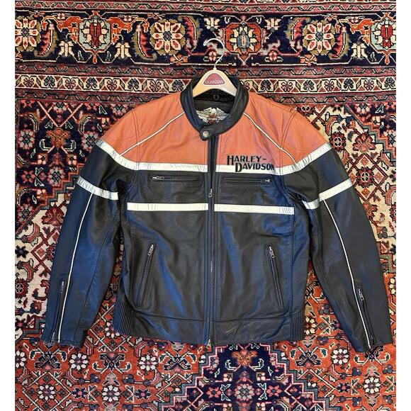 Harley Davidson Men's Cluster Classic Bar&Shield Leather Jacket